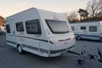 Mooie 4pers.Dethleffs met mover, voortent, 2pbed, MTM 1350kg, Caravans en Kamperen, Bedrijf, Dwarsbed, Mover, Dethleffs