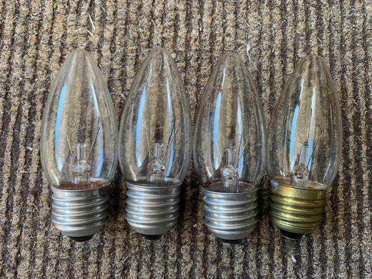 Kaarsvormige gloeilampen – 40W E27 (meerdere beschikbaar), Huis en Inrichting, Lampen | Losse lampen, Ophalen of Verzenden