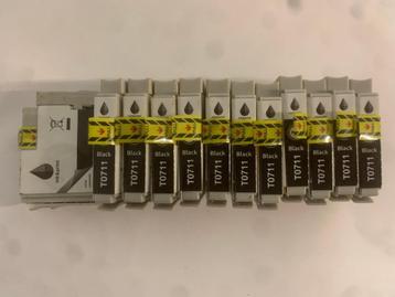  EPSON T0711-inktcartridgepakket - Zwart x18 beschikbaar voor biedingen