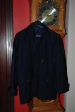 Winterjas „Eastpole” in marineblauwe gabardine maat L, Maat 52/54 (L), Ophalen of Verzenden, Zo goed als nieuw, EASTPOLE
