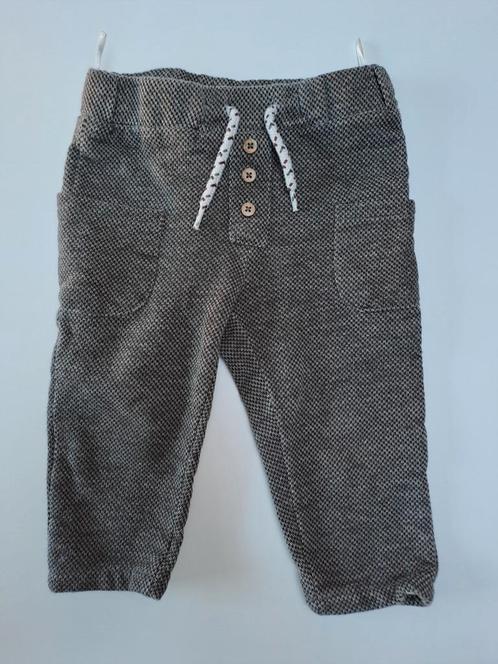 Mt 80 Bruin wit winterbroekje, Kinderen en Baby's, Babykleding | Maat 80, Zo goed als nieuw, Jongetje, Broekje, Ophalen of Verzenden