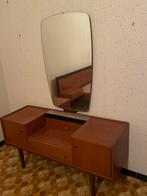 Consolekast met spiegel, vintage, Huis en Inrichting, Tafels | Kaptafels, Ophalen, Zo goed als nieuw