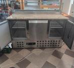 Granieten Pizza werkbank + koeling, Zakelijke goederen, Ophalen