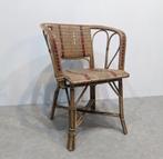 Vintage Bistrot stoel, Ophalen of Verzenden, Rotan