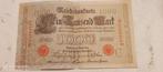 Allemagne GERMANY BILLET 1000 MARK 1910, Timbres & Monnaies, Billets de banque | Europe | Billets non-euro, Enlèvement ou Envoi