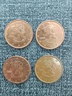 Finland. 5 cent van 1999 + 2000 ( 3 x ) + 2001 ( 4 x )., Postzegels en Munten, Munten | Europa | Euromunten, Ophalen of Verzenden