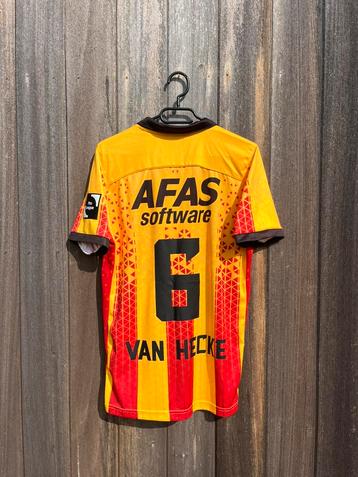 Matchworn shirt Van Hecke KV Mechelen beschikbaar voor biedingen