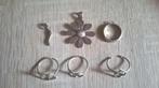 lot 6 stuks sieraden van 925 zilver, Ophalen of Verzenden, Zilver