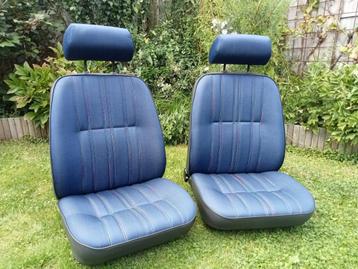 Peugeot 205 Nieuw bekleedde stoelenset CJ en Junior <JEANS> beschikbaar voor biedingen