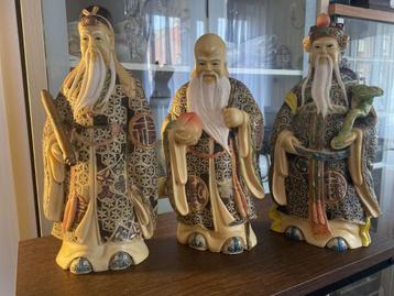 Drie Wijzen | Shou, Lu en Fu Goden 32 cm beschikbaar voor biedingen