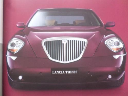 Brochure Lancia Thesis 2001, Livres, Autos | Brochures & Magazines, Envoi