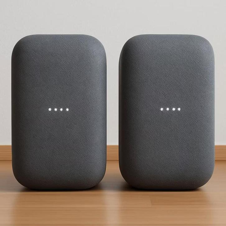 Dual Google Home Max (set v 2), Audio, Tv en Foto, Mediaspelers, Zo goed als nieuw, Ophalen of Verzenden