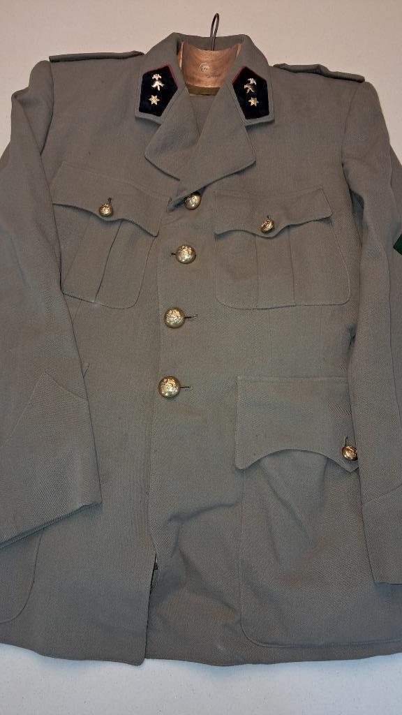 BELGIQUE - ABL - SOUS LIEUTENANT TRANSMISSIONS - ANNEES 50, Verzamelen, Militaria | Algemeen, Landmacht, Kleding of Schoenen, Ophalen of Verzenden