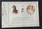 Timbre feuillet (800 exemplaires) Elisabeth reine des belges, Postzegels en Munten, Postzegels | Europa | België, Ophalen of Verzenden