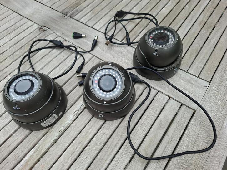 3  Alpha Image AMD1G-E bewakingscamera's buiten + nacht, Audio, Tv en Foto, Videobewaking, Gebruikt, Buitencamera, Ophalen of Verzenden