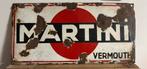 Plaque émaillée martini, Verzamelen, Ophalen, Gebruikt