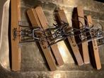 TROUSER HANGERS UNION 3 HOUTEN KLEERHANGERS KAPSTOK, Huis en Inrichting, Ophalen of Verzenden, Zo goed als nieuw, Hout
