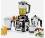 1000W SET 5-in-1 Mixer Blender Juicer 1.5L + bekers rvs, Elektronische apparatuur, Ophalen of Verzenden, Nieuw