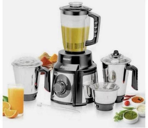 1000W SET 5-in-1 Mixer Blender Juicer 1.5L + bekers rvs, Elektronische apparatuur, Blenders, Nieuw, Ophalen of Verzenden