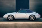 Porsche 993 Carrera 4 cabrio manual gear, Auto's, Porsche, Euro 2, 4 zetels, Cabriolet, Lederen bekleding