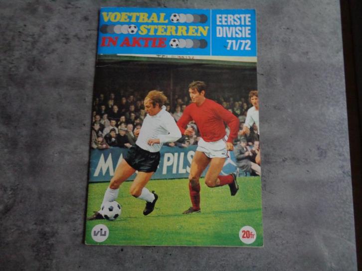Album imprimé FOOTBALL STARS 1971/72 ENTIÈREMENT VDH ED. ENK, Hobby & Loisirs créatifs, Autocollants & Images, Enlèvement ou Envoi
