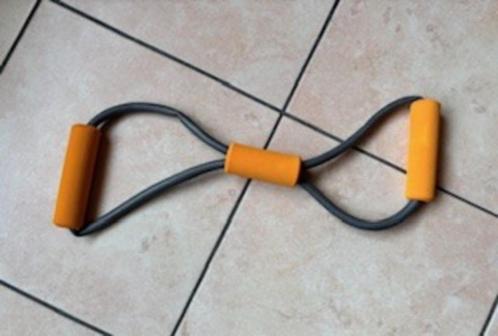 Elastique de musculation, Sport en Fitness, Fitnessmaterialen, Zo goed als nieuw, Armen, Rug, Ophalen of Verzenden