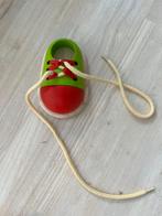 Plantoys houten schoen om veters te leren knopen, Enlèvement, Comme neuf