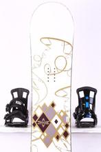 148 dames snowboard FIREFLY TWISTER, White/gold, Sport en Fitness, Verzenden, Gebruikt, Bindingen