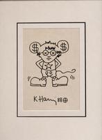 ORIGINEEL GESIGNEERD WERK VAN KEITH HARING, Antiek en Kunst, Ophalen