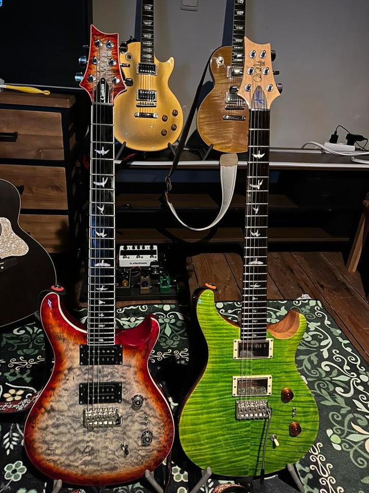 PRS SE Custom 24-08s, Musique & Instruments, Instruments à corde | Guitares | Électriques, Comme neuf, Enlèvement