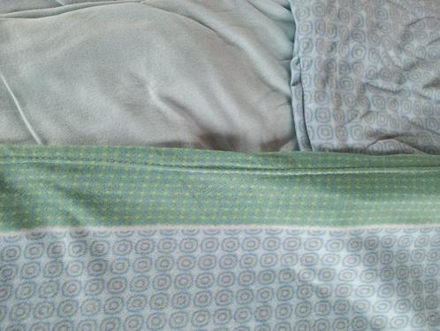 Draps pilou parure complète 2 personnes, Huis en Inrichting, Slaapkamer | Beddengoed, Nieuw, Overige typen, Tweepersoons, Groen