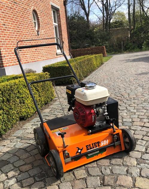 Eliet E501 Pro  verticuteerder te huur, Tuin en Terras, Verticuteermachines, Zo goed als nieuw, Benzine, Ophalen