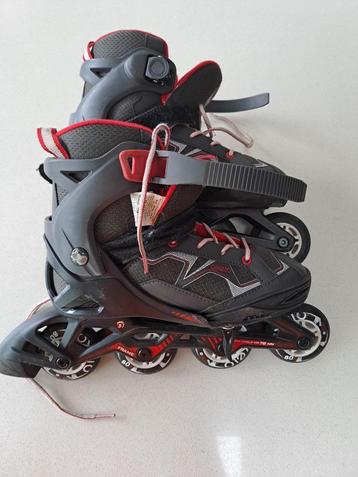 Inline-skates OXELO + beschermers en draagzak