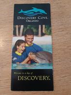 Discovery Cove Orlando flyer, Verzamelen, Overige Verzamelen, Ophalen of Verzenden, Zo goed als nieuw, Dierentuin