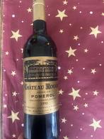 Chateau rouget grand vin pomerol 1990, Verzamelen, Ophalen, Frankrijk, Nieuw, Rode wijn