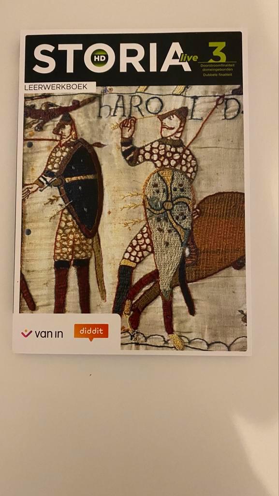 STORIA LIVE HD 3 D DG DA LEERWERKBOEK, Boeken, Schoolboeken, Nieuw, Geschiedenis, Ophalen of Verzenden