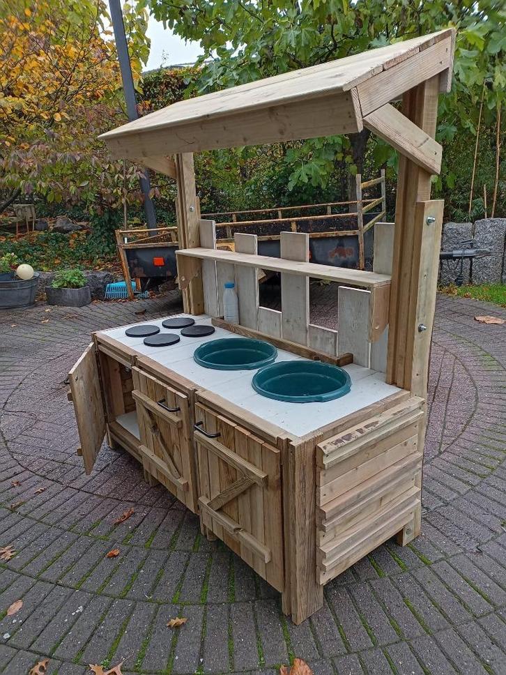 Speelkeukentje, Kinderen en Baby's, Speelgoed | Houten speelgoed, Nieuw, Meubelstuk of Keukentje, Ophalen