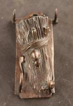 Antiek bronzen sculptuurtje met muizen, Ophalen of Verzenden