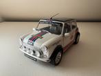 Mini Cooper Martini 1:18 Solido, Hobby en Vrije tijd, Modelauto's | 1:18, Ophalen of Verzenden, Gebruikt, Auto, Solido