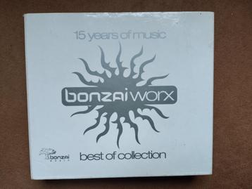 CD * BONZAI WORX - 15 YEARS OF MUSIC * BIEDEN * TOPSTAAT beschikbaar voor biedingen