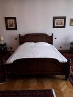 Bed, Huis en Inrichting, Slaapkamer | Bedden, 160 cm, Gebruikt, Bruin, Hout