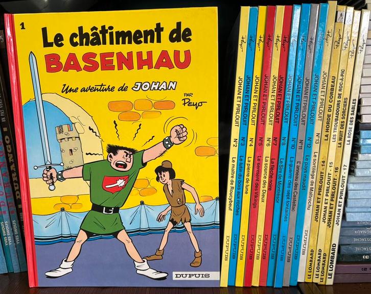 Johan et Pirlouit - Collection BD, Livres, BD, Comme neuf, Série complète ou Série, Enlèvement ou Envoi