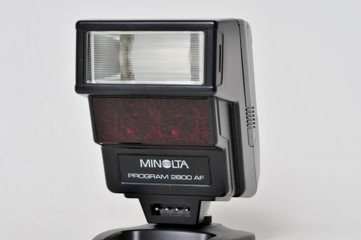 Flash Minolta 2800 AF 19 €. et  Minolta Program 3200 i 25 €, TV, Hi-fi & Vidéo, Appareils photo analogiques, Comme neuf, Reflex miroir