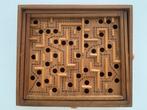 Groot houten doolhof labyrint spel mooi afgewerkt, Ophalen of Verzenden, Zo goed als nieuw, Overige typen