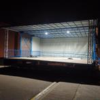 podium te huur. mobiel podium. overdekt podium. 5x8 8x8 4x6m, Verzenden, Zo goed als nieuw