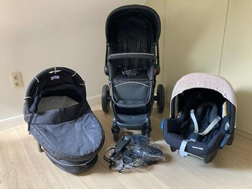 Torck kinderwagen/maxi-cosi/buggy (3-in-1), Enfants & Bébés, Poussettes & Combinaisons, Utilisé, Poussette combi, Autres marques