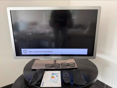 Philips 37PFL7606H Smart Led TV Ambilight 3D, Audio, Tv en Foto, Televisies, Zo goed als nieuw, LED, 80 tot 100 cm, Full HD (1080p)