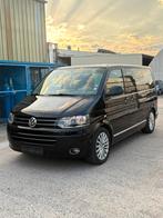 VOLKSWAGEN T5 MULTIVAN 2.0TDI 7 PLACES, Auto's, Euro 5, Zwart, Leder, 5 deurs