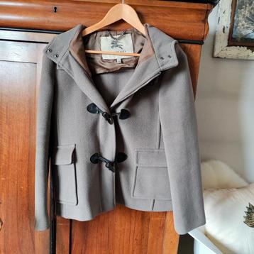 BURBERRY duffle coat grijze jas met capuchon beschikbaar voor biedingen