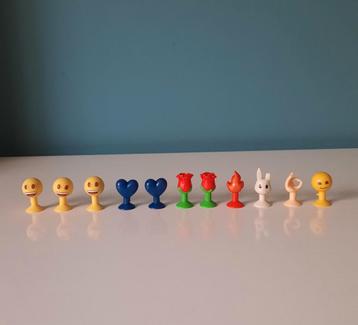 NIEUWE Aldi 2021 emoji poppetjes met zuignap  beschikbaar voor biedingen